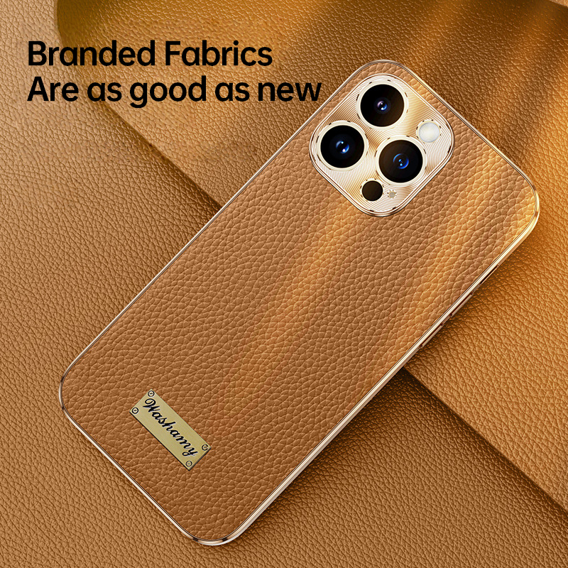 Premium Leather Anti-Fingerprint - Comfortable Grip iPhone 17 Series