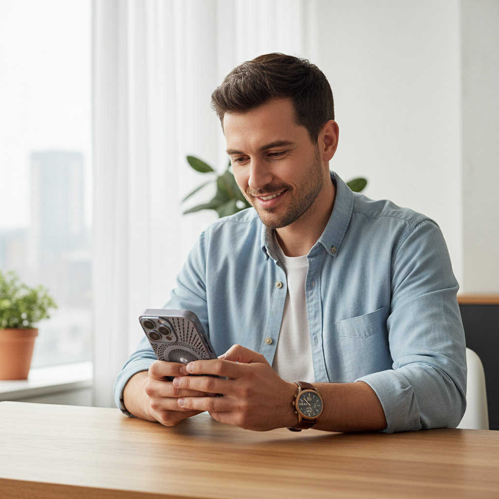 iPhone 17 Series Heat Dissipation & Drop-Proof Magnetic Case