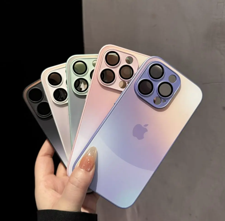 Gradient Frosted Phone Case for iPhone Series
