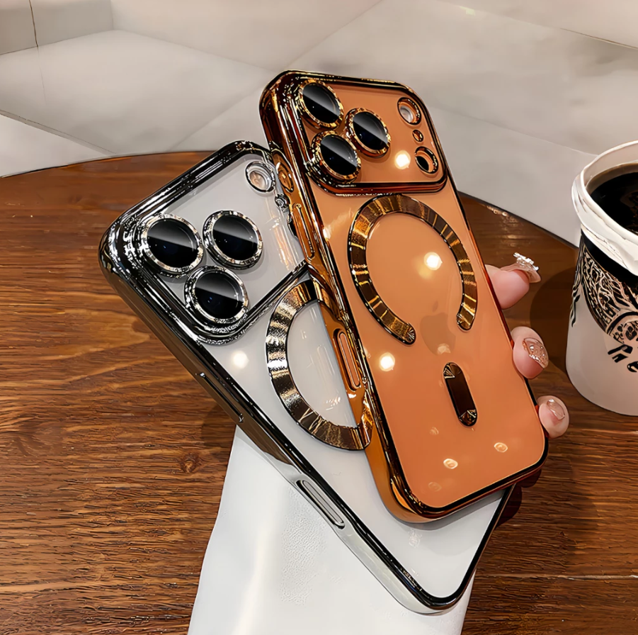 Transparent Case Compatible for iPhone 17 Air pro max Shockproof Plating Soft case