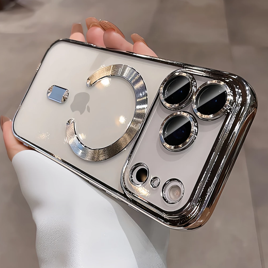 Transparent Case Compatible for iPhone 17 Air pro max Shockproof Plating Soft case