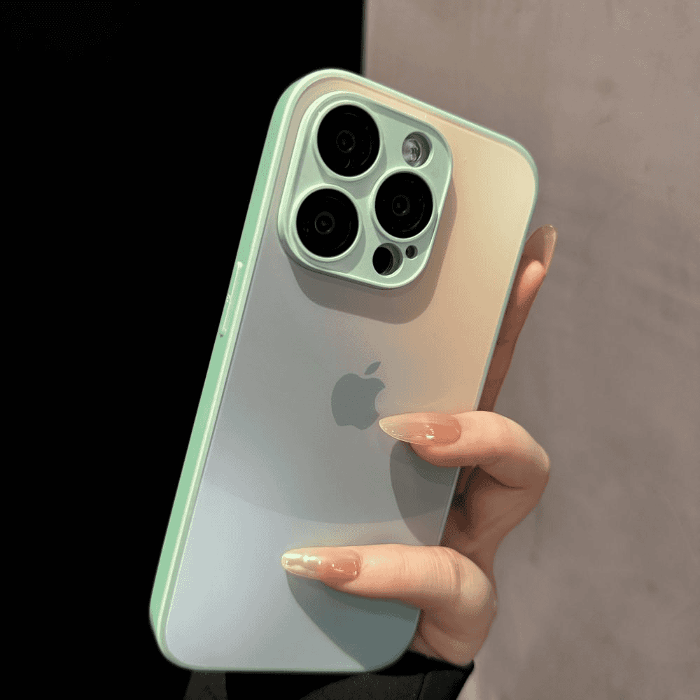 Gradient Frosted Phone Case for iPhone Series